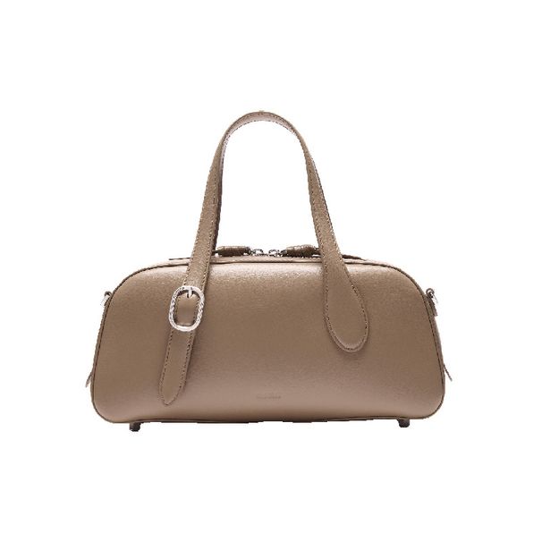 CAF Retro Bowling Bag Small Roaming Bag High-end Exquisite Boston Bag Handheld For Women_voghion.com