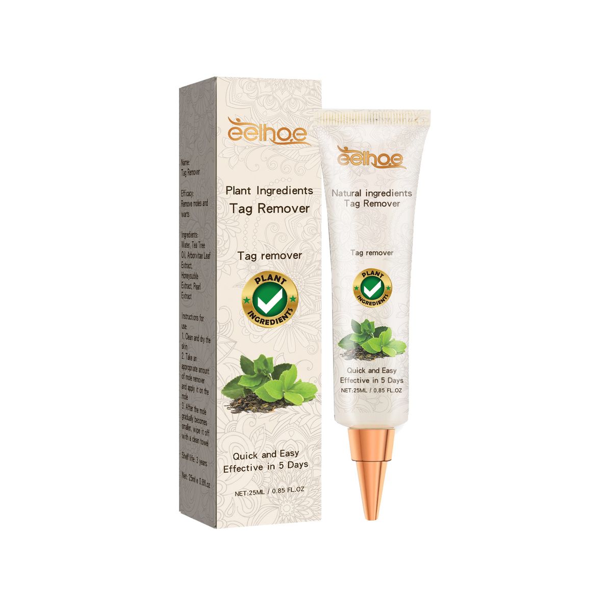 EELHOE Hautreinigung, Nävus-Entfernung, Warzensalbe, Hand-, Fuß-, Gesichts-, Achselfleischgranulat, Halspflegecreme_voghion.com