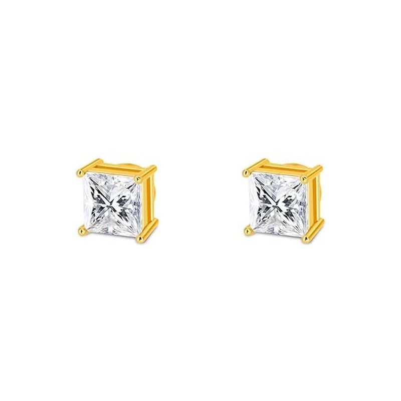 Unisex New Magnetic Full Diamond Hip Hop Earrings For Men And Women Geometric Silver Electroplated Earrings Earrings_voghion.com