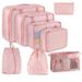 Travel Storage Set Travel Storage Bag 8-piece Set Travel Clothing Sorting Storage Bag_voghion.com