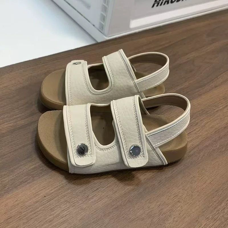Mother & Kids Children's Shoes For Boys And Girls Simple And Fashionable Beach Shoes Children's Casual Sandals For Middle And Large Children_voghion.com