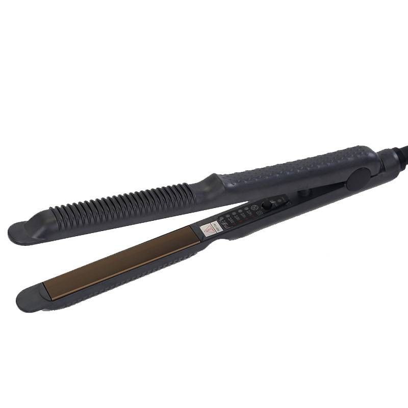Mini 2-in-1 Hair Straightener & Curler - Portable Flat Iron For Straightening Curling & Root Lifting With Fast Heating Travel-Friendly Design_voghion.com
