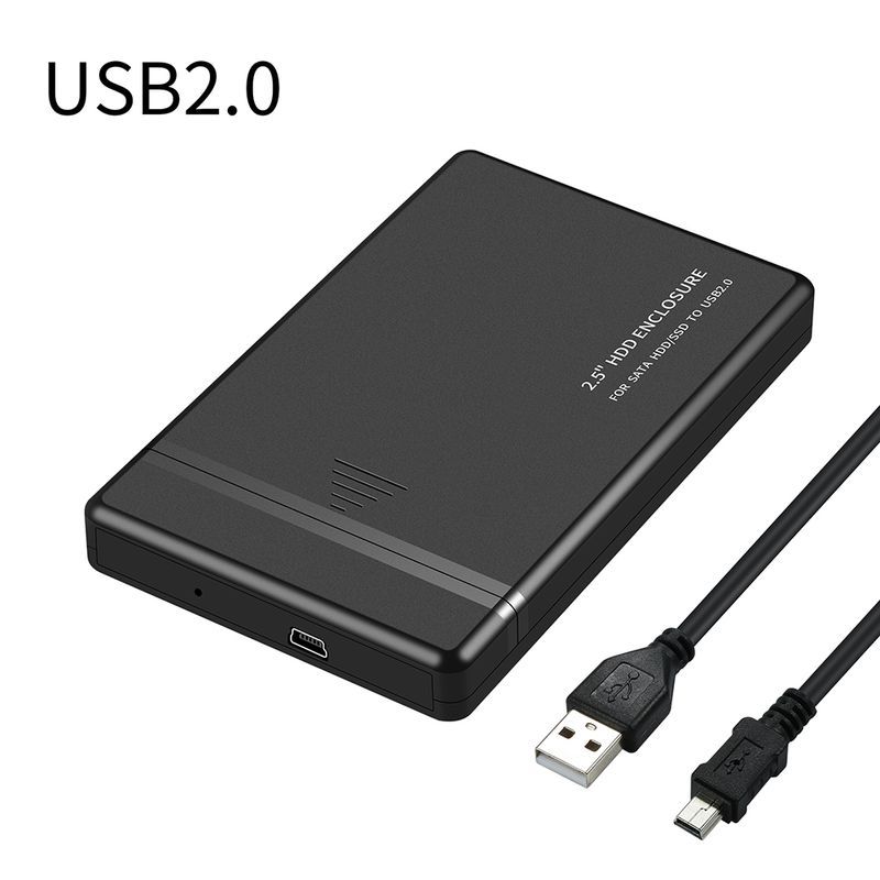 Hordozható 2,5 hüvelykes USB 2.0/3.0/3.1 Type-C merevlemezház Külső HDD tok_voghion.com