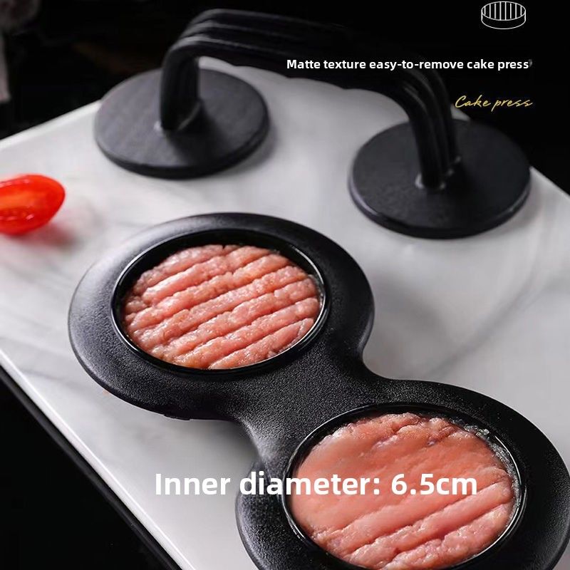 Hamburger Manual Meat Beef Rice Ball Round Mold Magic Patty Press_voghion.com