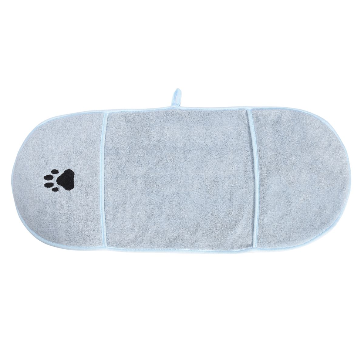 Serviette de toilettage pour animaux de compagnie, anti-peluche, en microfibre ultra-absorbante et à séchage rapide, lavable, pour chats et chiens_voghion.com