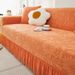 Camellia Skirt Protection Sofa Cover All Inclusive Universal Cover Universal Straight Sofa Cover New 2024 Cover Cloth_voghion.com