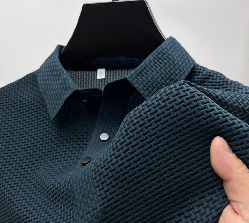 Men's Clothing direct supply men's 2024 summer new lapel T shirt men's short sleeved business casual T shirt men's Polo shirt_voghion.com