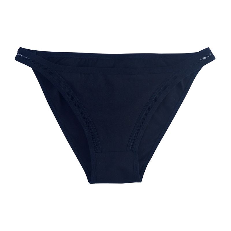 Women's Clothing Cotton Half Pack Hip Panties Women Wholesale Simple Breathable Teenage Bikini Strappy Briefs Bikini Brief_voghion.com