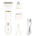 Surker 4-in-1 Electric Lady Shaver For Women, USB Rechargeable, Waterproof & Painless Hair Removal For Face, Legs, Bikini & Underarms_voghion.com