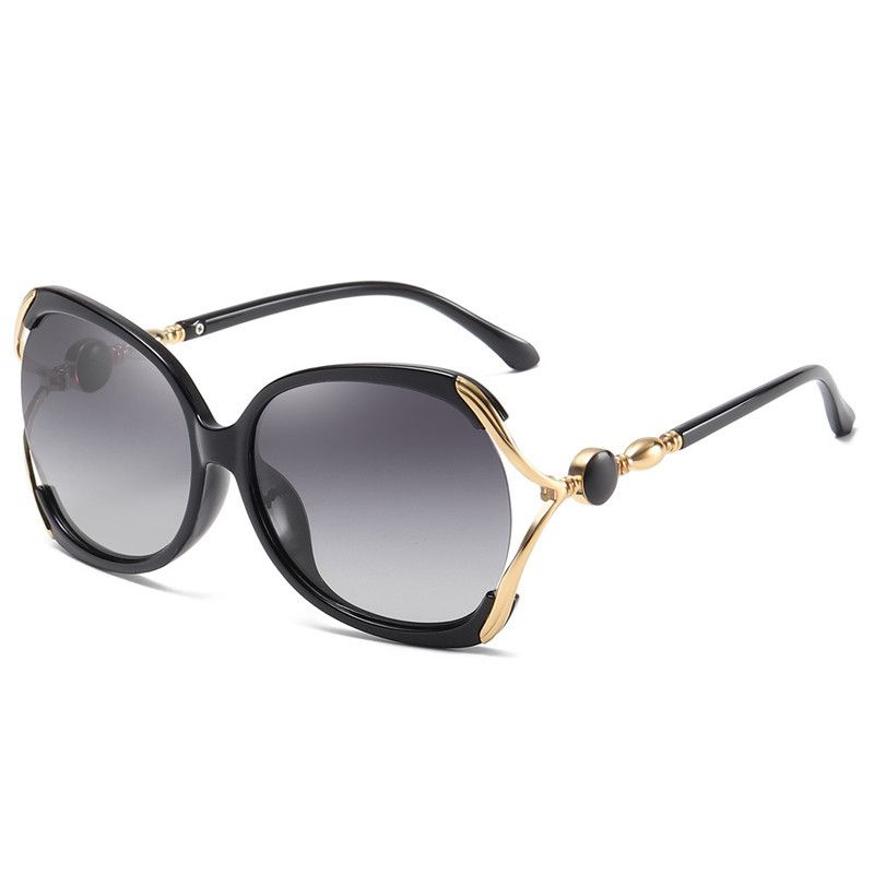 Famous brand women's polarized sunglasses large style glasses driving mirror D same sunglasses_voghion.com