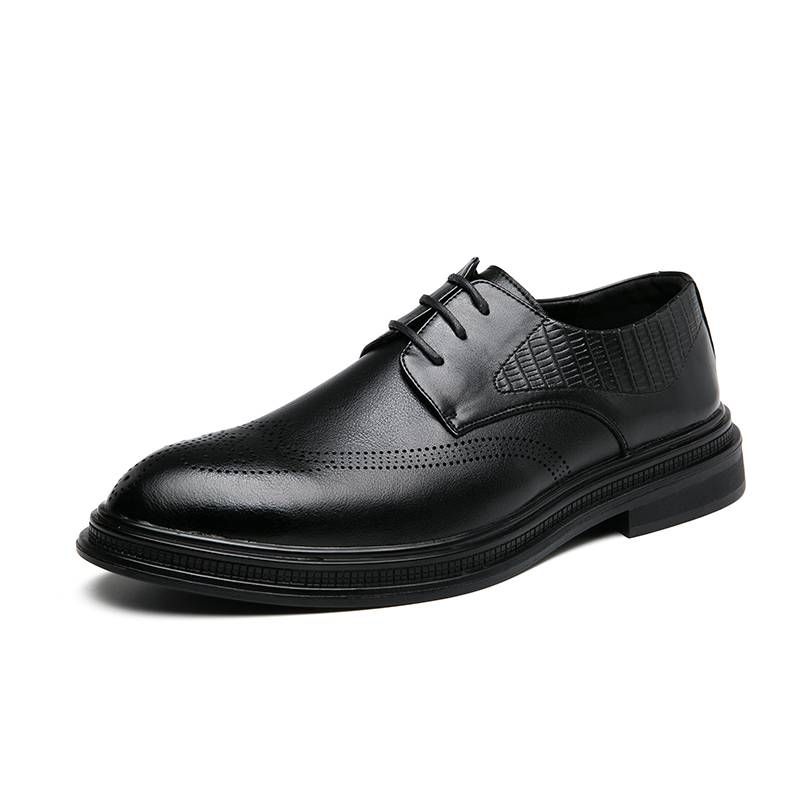 Men Big Size Fashion Wedding Party Men Dress Shoes Italian Designer Male Drivng Formal Shoes Lace Up Men Oxfords_voghion.com