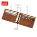 Men’s Bags Simple Men's Dollar Clip Wallet New Pu Leather RFID Anti Theft Card Holder Business Men's Wallet Card Holder_voghion.com
