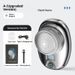 Mini Electric Shaver For Men – Portable Rotary Shaver With 5-Blade System, Type-C Charging, LED Display & 60+ Min Runtime_voghion.com
