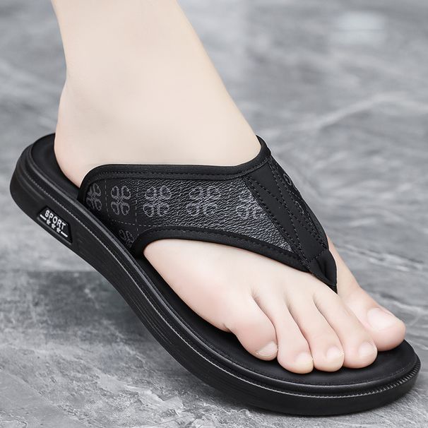 Exploding Sandals For Men Wearing Beach Shoes For Men Sandals For Men Outdoor Two-person Flip-flops For Men Trend Summer_voghion.com