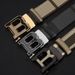 Nieuwe high-end riem voor mannen met een gevoel van luxe, gemaakt van puur rundleer en voorzien van automatische lettergesp tailleband voor casual en minimalistische broeken_voghion.com