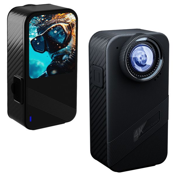 New Body Waterproof 4K Thumb Vlog Cycling Recorder Outdoor High-definition Anti Shake Sports Camera_voghion.com