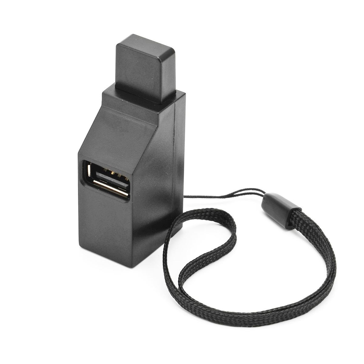 3-portowy adapter USB HUB Extender do komputera, laptopa, telefonu komórkowego, rozdzielacza USB, 3-drożnej ładowarki, stacji dokującej do myszy ZPG_voghion.com