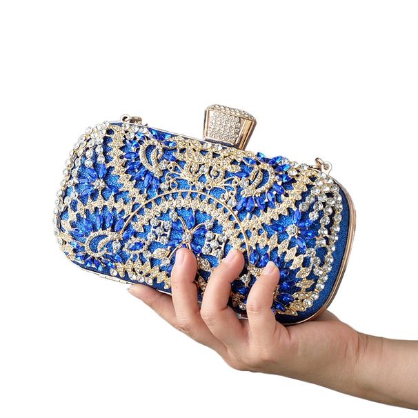 New European and American dinner niche design, high-end messenger evening bags, dia hand-held shoulder women's bags_voghion.com