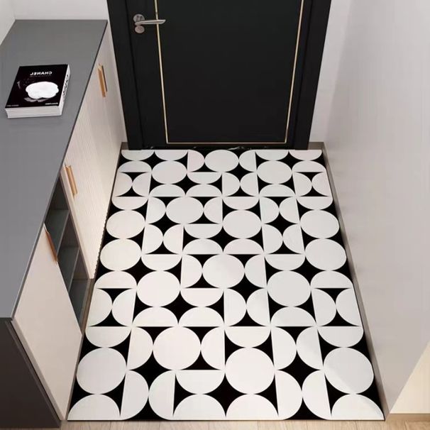 Mājas mēbeles Vienkāršs, mazgājams ieejas durvju paklājiņš, netīrumiem izturīgs ādas griešanas ieejas durvju neslīdošas kājas lieveņa mājas ūdensizturīgs_voghion.com