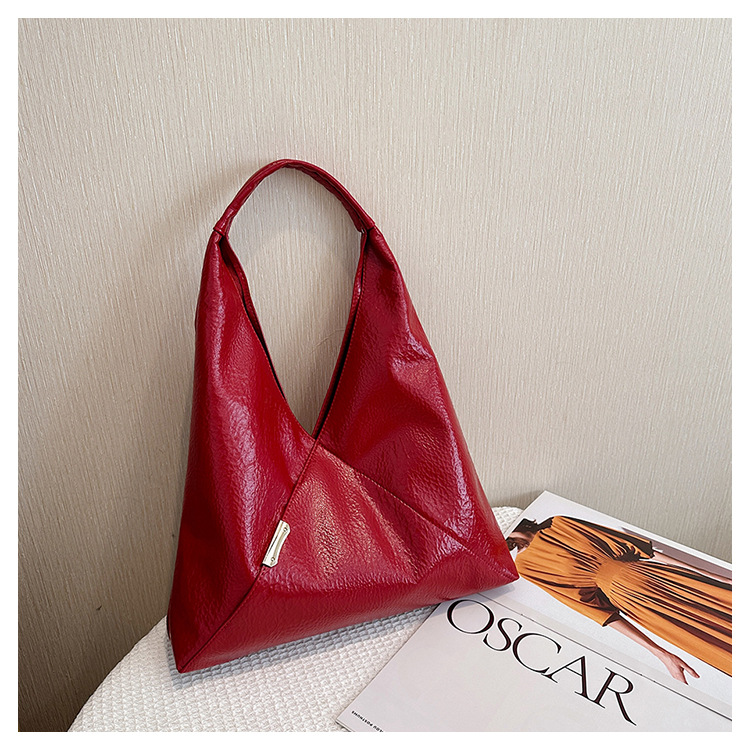 Trendy Handbag Triangle Underarm New Simple Fashionable Unique Stylish Shoulder Bag_voghion.com