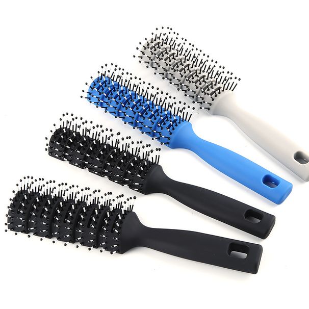 Schweinerippchen für Herren, Haushaltsöl, Styling-Set für den Salon, großer Rückenkamm, Kamm für lockiges Haar_voghion.com