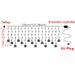 Christmas Light Led Snowflake Curtain Icicle Fairy String Lights Garland Outdoor For Home Garden New Year Party Decoration_voghion.com