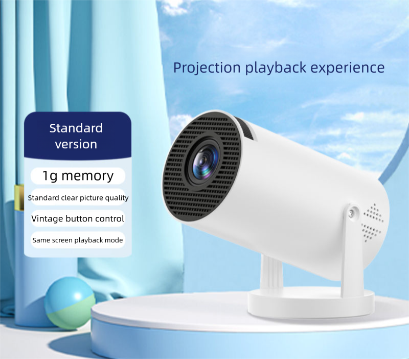 2025 New Ultra-Clear Home Bedroom, Connectable To Mobile Phone Screen Casting, Small Portable Projector For Student_voghion.com