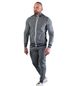 Men's Clothing Thin Plaid Fashion Zipper Jacket Trousers _voghion.com