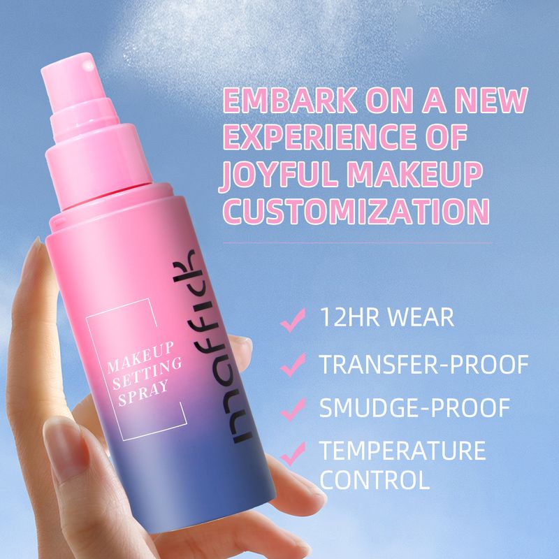 Ansiktsfoundation MAFFICK Hyaluronsyra Återfuktande Spray + Uppfriskande Setting Spray Två flaskor Återfuktande Setting Makeup Kombinationsset_voghion.com