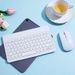 Wireless Bluetooth Keyboard And Mouse Set Wireless Charging For IPad Magnetic Round Keycap Keyboard Tablet Phone_voghion.com