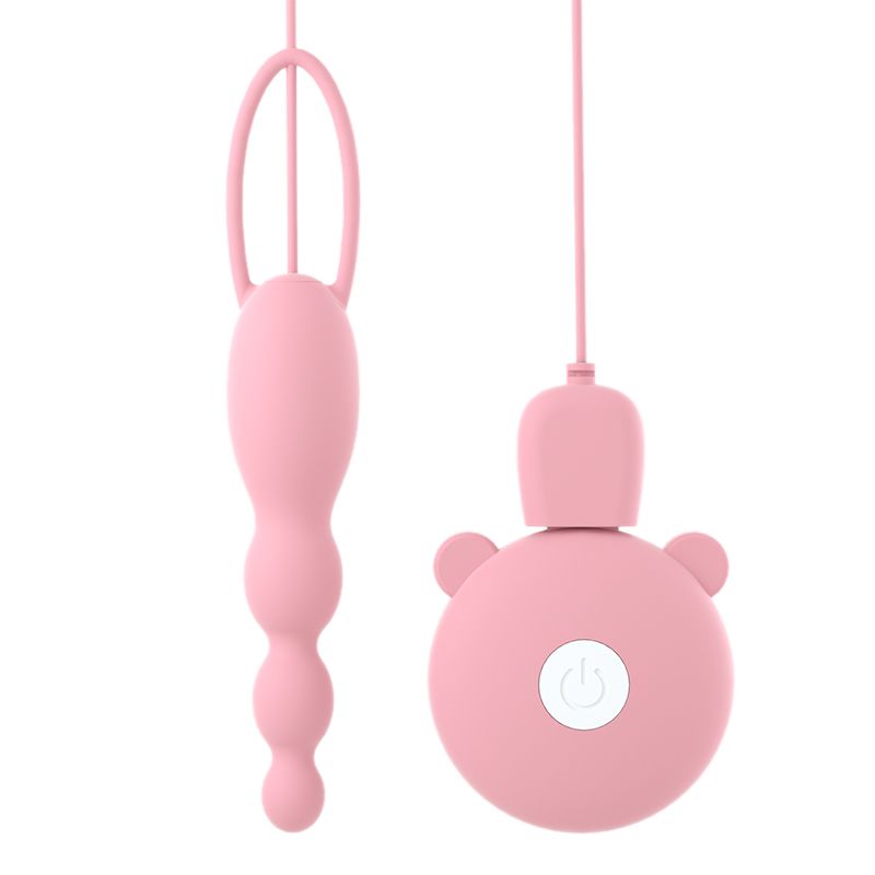 Ferngesteuerter Analplug-Vibrator, vibrierende Prostata-Massage, weiche Analperlen-Vibratoren, Spielzeug für Paare, Silikonprodukte für Erwachsene_voghion.com