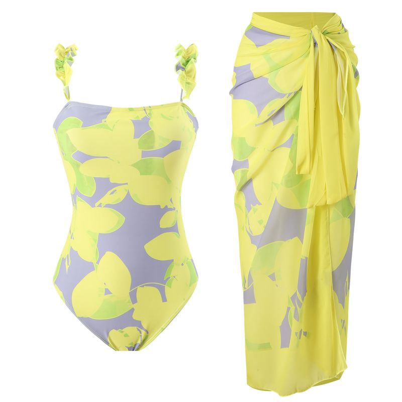 Maillot de bain sexy pour femme, jupe fine en mousseline de soie_voghion.com