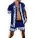 2024 Herren Shorts lässig lockeres Strandset Kurzarmhemd_voghion.com