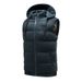 gilet riscaldante a doppio controllo gilet riscaldante intelligente con ricarica a nove zone giacca in cotone caldo con cappuccio da uomo all'ingrosso_voghion.com