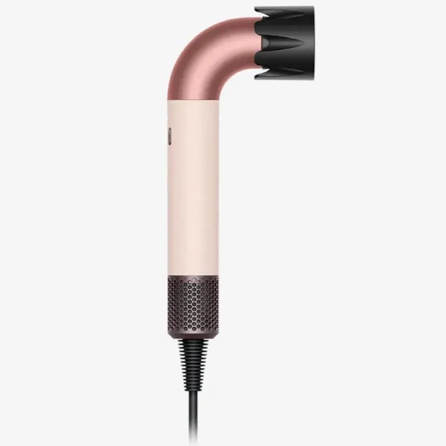 Secador de pelo iónico de diseño - Anion, tubo curvo, silencioso, soplador seguro de alta velocidad Europa_voghion.com