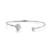 Bracciale aperto Clover, bracciale in argento sterling 925 per donna_voghion.com