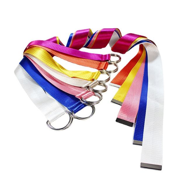 Γυναικεία μακριά ζώνη από νάιλον, κορεατικής έκδοσης, με ίσια γραμμή, για άνδρες και γυναίκες_voghion.com