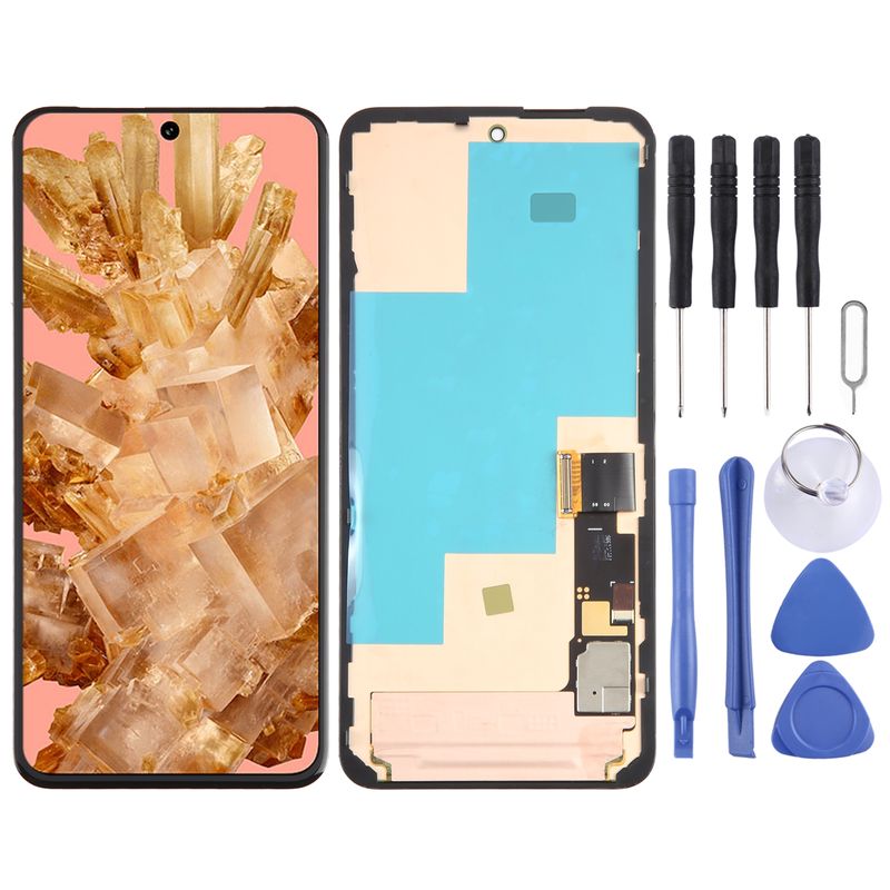 For Google Pixel 8 GKWS6 G9BQD Original LCD Screen Digitizer Full Assembly with Frame_voghion.com