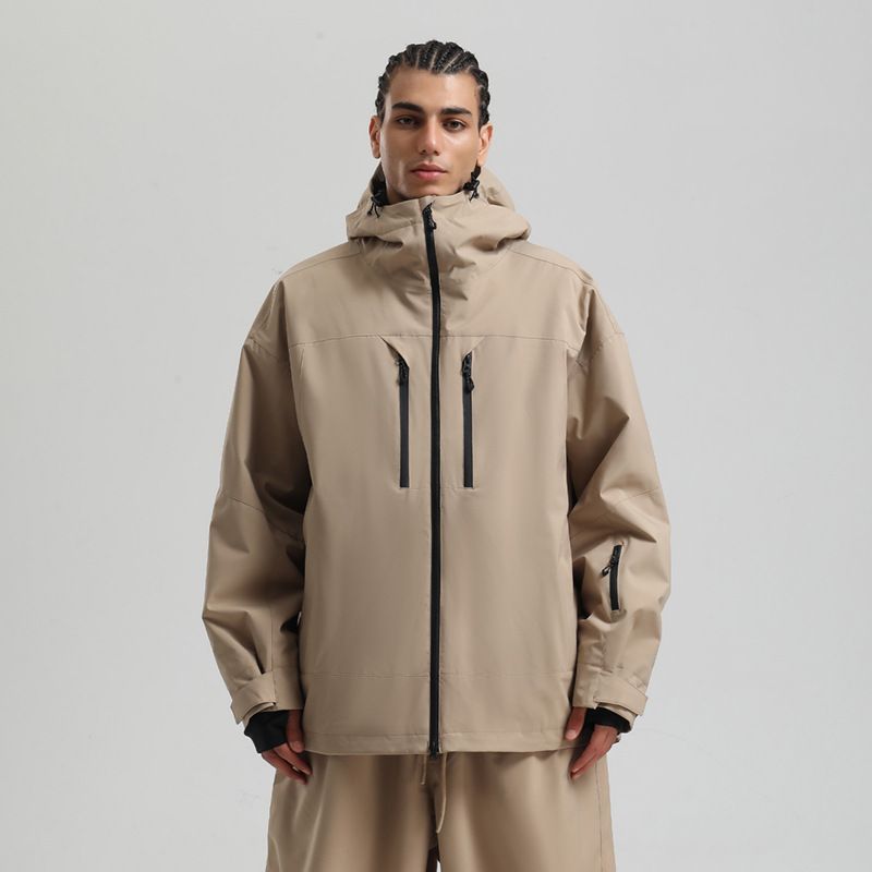 Nieuwe heren snowboardjas, winddicht, waterdicht, ademend, losse rits, Amerikaans professioneel skipak voor dames_voghion.com