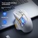 【Haute qualité】 INPHIC A9 Discovery Edition Souris sans fil Bluetooth silencieuse rechargeable double mode bureau jeu illuminé_voghion.com