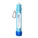 Emergency Portable Life Straw For Direct Drinking Camping Survival Outdoor Water Filter_voghion.com