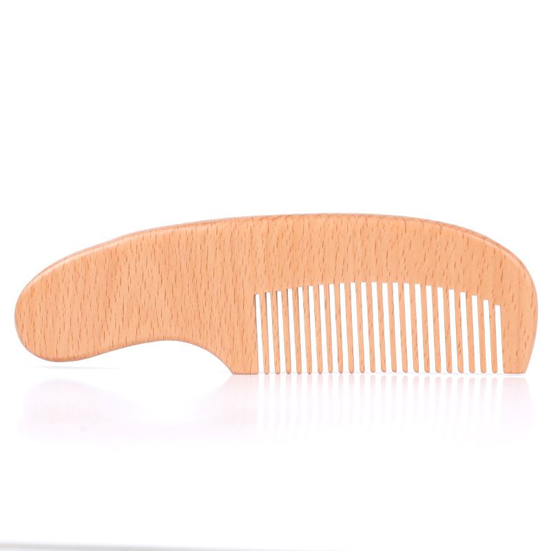 Beech boutique wood bear comb11111111111111111_voghion.com