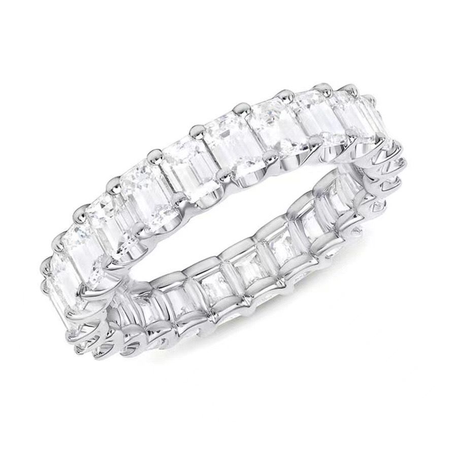 New Full Diamond Zircon Ring For Women, Niche High-end Light Luxury Ins Style, Non-fading_voghion.com