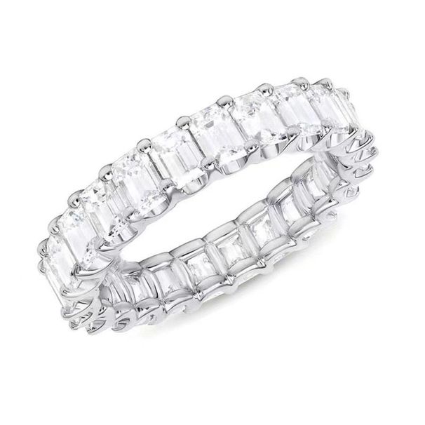 New Full Diamond Zircon Ring For Women, Niche High-end Light Luxury Ins Style, Non-fading_voghion.com