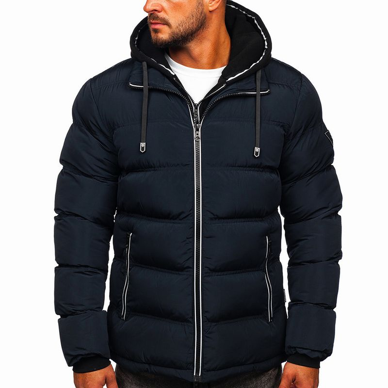 Meistverkaufte Winter für Herren Reißverschluss Plus Size OEM Service Mann Pufferjacken mit_voghion.com