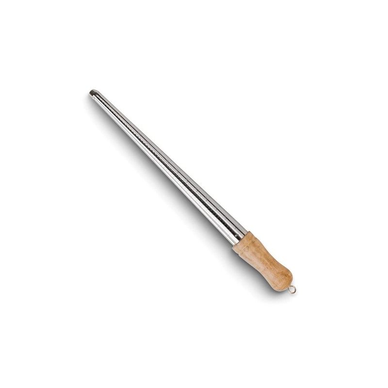 Grooved (Sizes1-15) Metal Ring Stick With Wood Handle_voghion.com