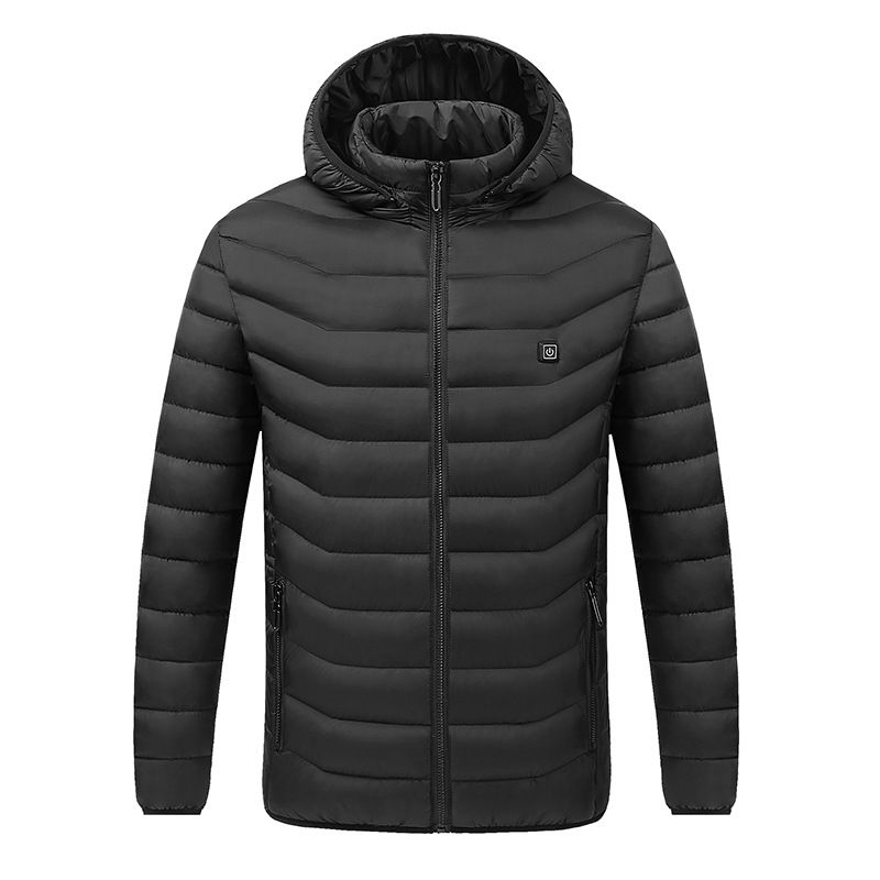 Men's clothing Style Constant Temperature Intelligent Heating Cotton Clothes Straight Swing Youth Casual Outdoor Charging Cotton Clothes_voghion.com
