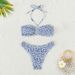Maillot de bain deux pièces sexy à imprimé floral pour femme, style brésilien, triangle, string_voghion.com