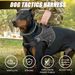 2024 Explosion-Proof Pet Harness Medium And Large Dogs, Breathable Tactical Dog Leash For Aggressive Dogs_voghion.com