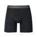 Men's Underwear Solid Color Mid Waist Cotton Plus Length Anti Wear Leg Breathable Boxer Shorts Running Boxer Shorts_voghion.com